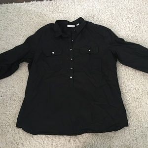Black Button Down Shirt